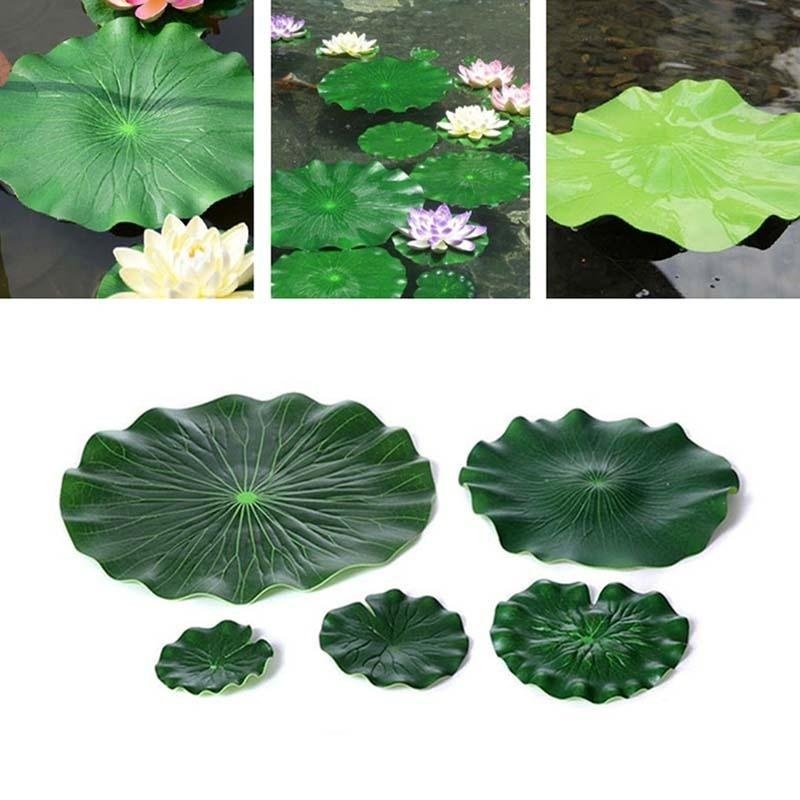 2026 Artificial Water Lily Lot - Ocean Aquarium recension och pris