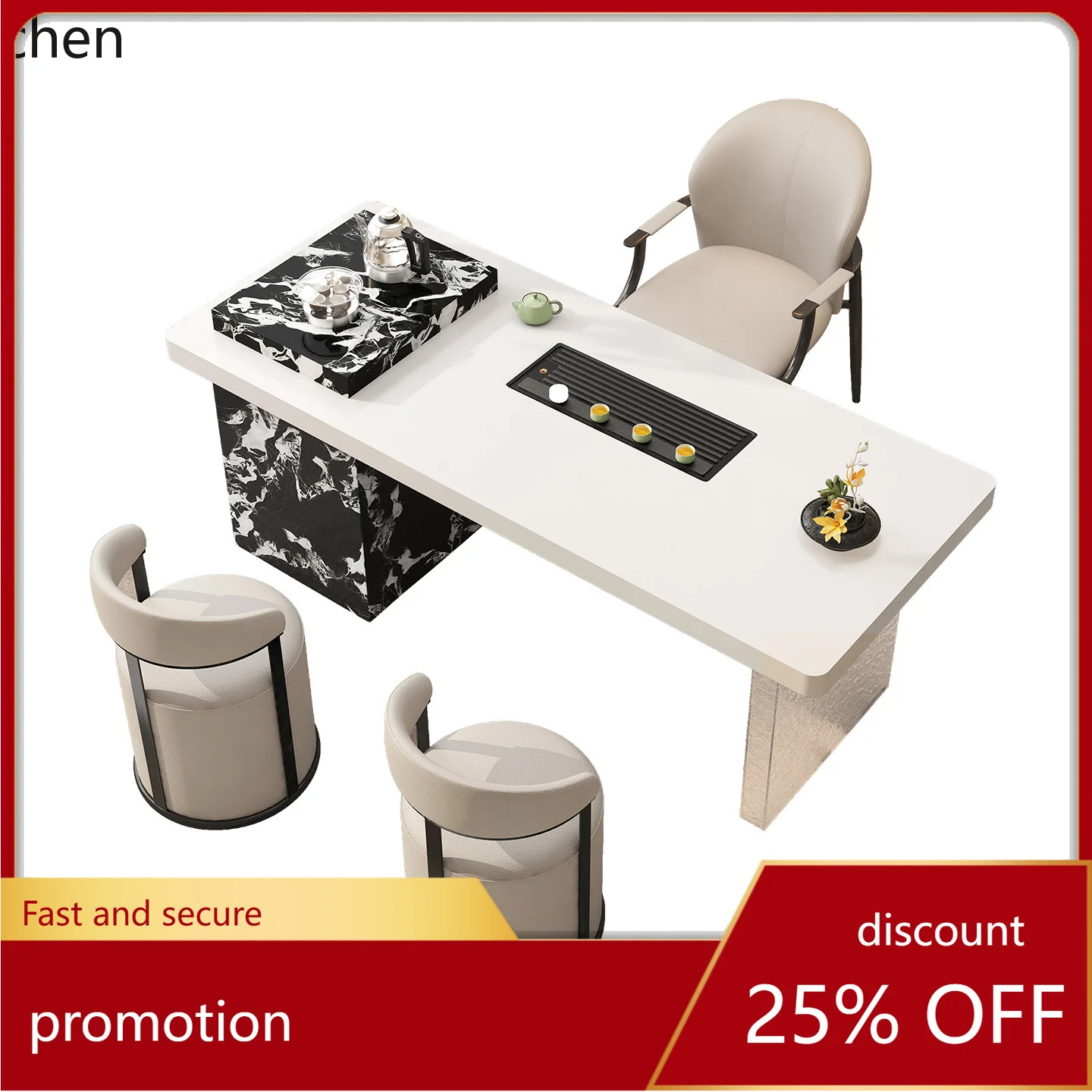 W5.19 balcony tea table and ch - Live Rock recension och pris
