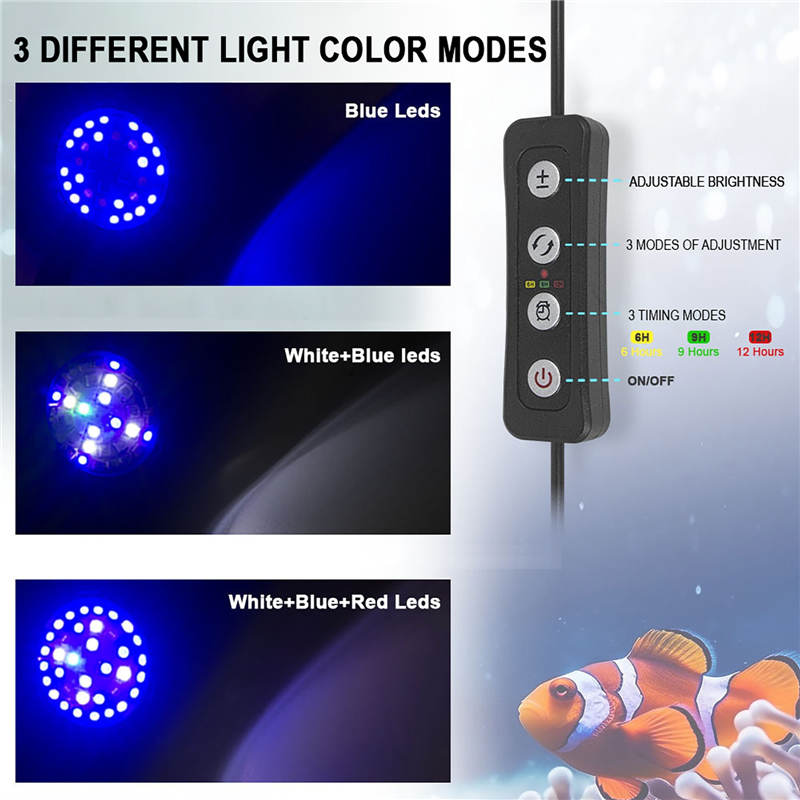30W Aquarium Fish Tank Sea Wat - Reef Lighting recension och pris