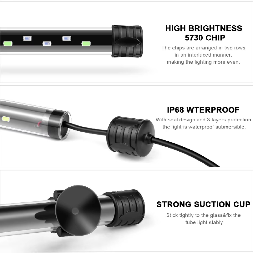 220V Strip Aquarium Light LED  - Aquarium Marine Lights recension och pris