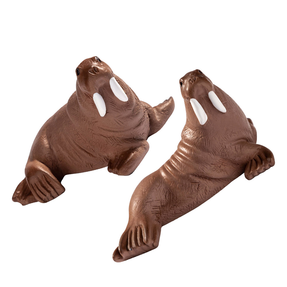 2Pcs Resin Walrus Miniature De - Marine Aquarium recension och pris