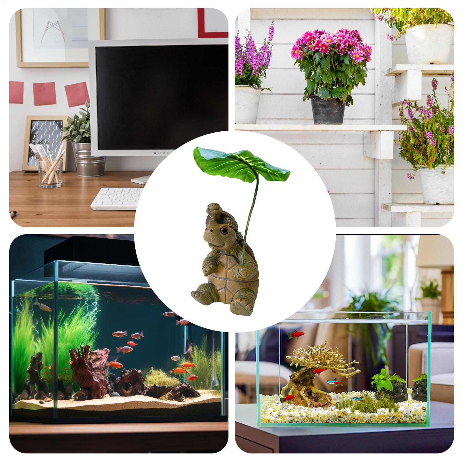 Turtle Figurine Fish Tank Deco - Saltwater Tank recension och pris