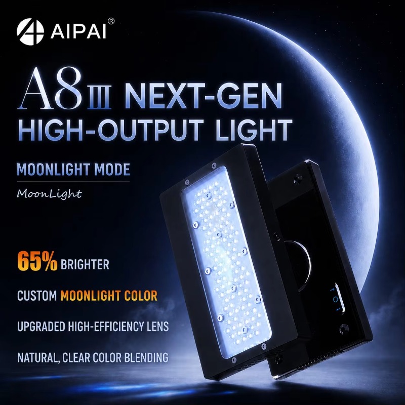 AIPAI A8 III Series A8SE/A8 Pr - Aquarium Marine Lights recension och pris