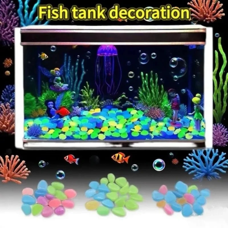 100-1000PCS Luminous Stone Gar - Marine Fish Tank recension och pris